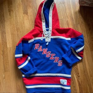 NY Rangers Lacer Pullover Hoodie